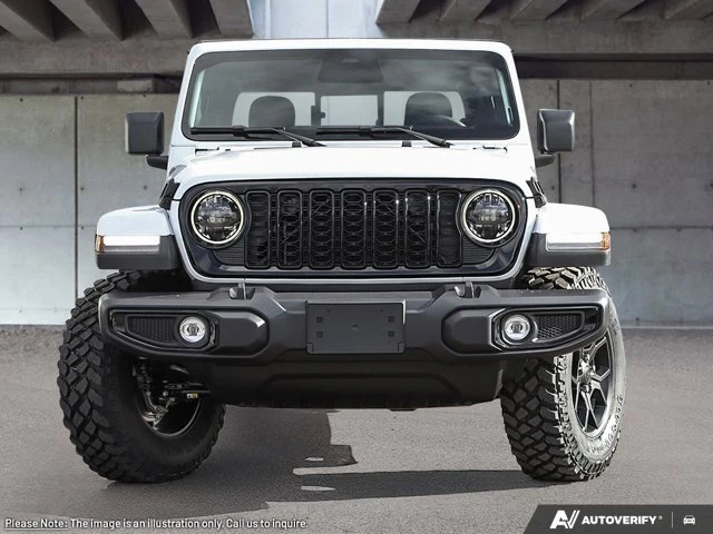 2026 Jeep Gladiator Willys, bílá, dovoz Kanada — foto 2 z 12