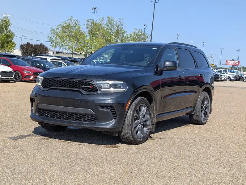 2025 Dodge Durango GT, černá, 4 084 km, dovoz Kanada — foto 2 z 12