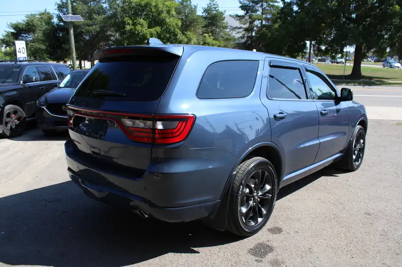 2021 Dodge Durango SXT, modrá, 138 937 km, dovoz Kanada — foto 6 z 12