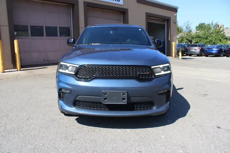 2021 Dodge Durango SXT, modrá, 138 937 km, dovoz Kanada — foto 9 z 12