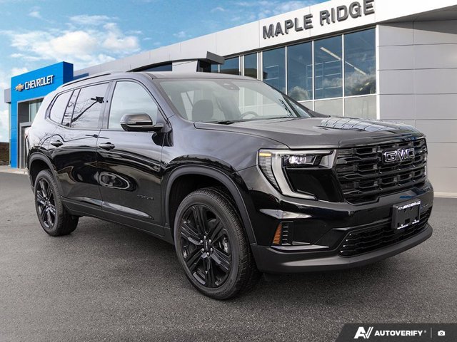 2026 GMC Acadia Elevation, černá, 7 km, dovoz Kanada — foto 7 z 20