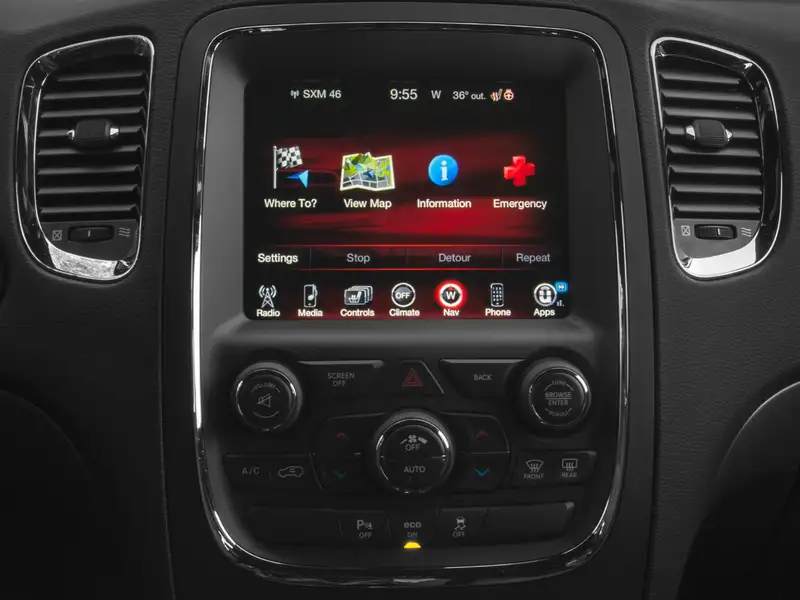 2016 Dodge Durango, černá, 161 385 km, dovoz Kanada — foto 6 z 12