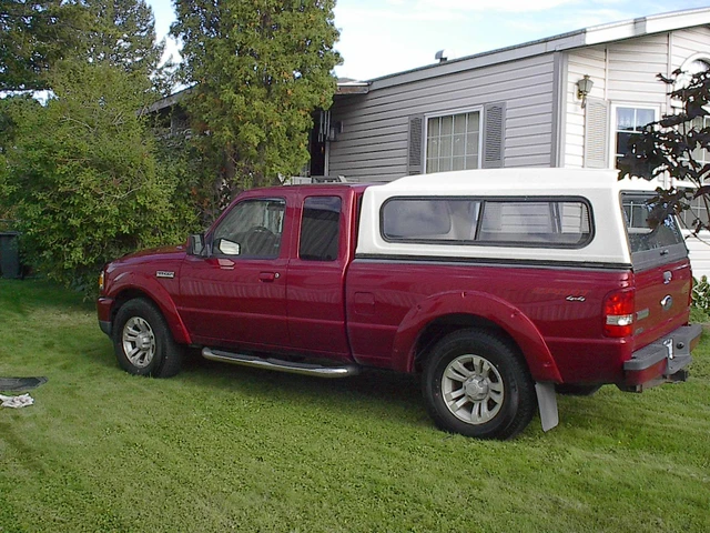 2011 Ford Ranger, červená, 20 262 km, dovoz Kanada — foto 2 z 5