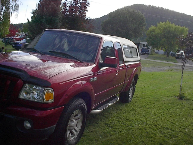 2011 Ford Ranger, červená, 20 262 km, dovoz Kanada — foto 3 z 5