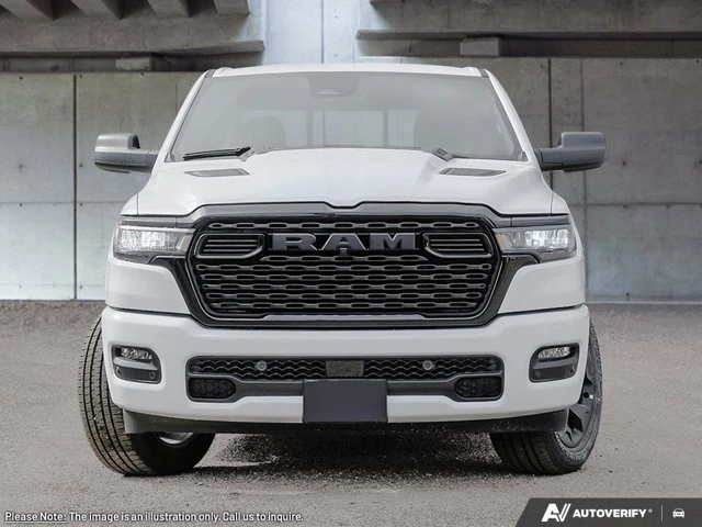 2026 RAM 1500 Express, bílá, 13 km, dovoz Kanada — foto 2 z 20