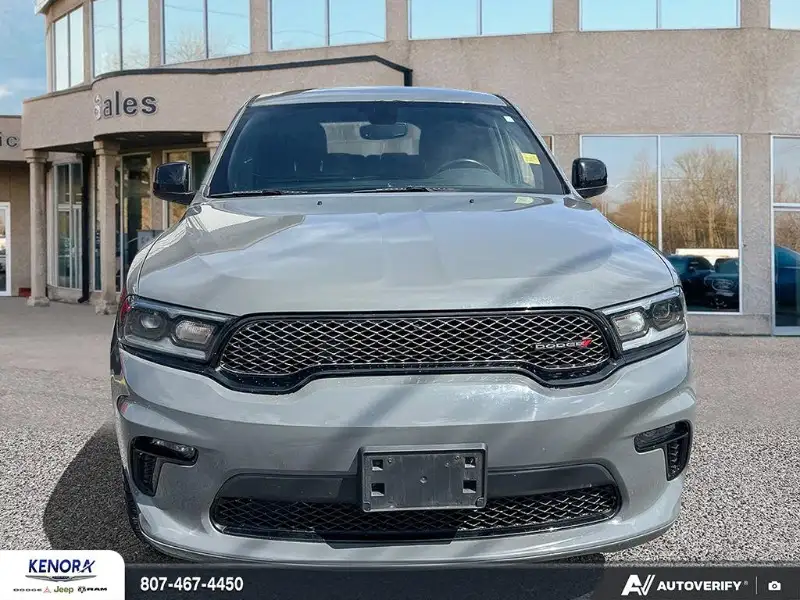 2022 Dodge Durango SXT, šedá, 139 535 km, dovoz Kanada — foto 2 z 12