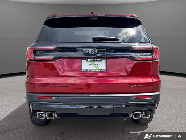 2026 GMC Acadia Elevation, červená, 15 km, dovoz Kanada — foto 4 z 20