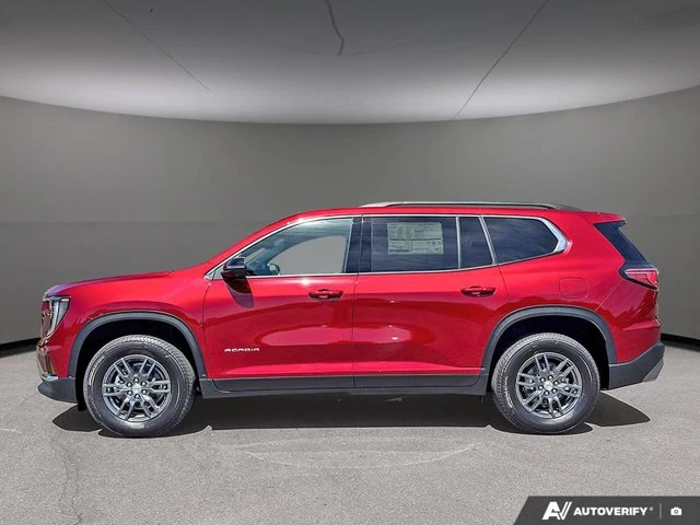 2026 GMC Acadia Elevation, červená, 15 km, dovoz Kanada — foto 2 z 20