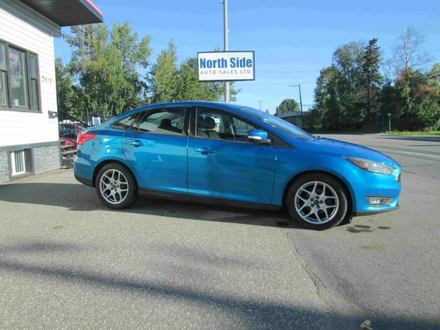 2016 Ford Focus SE, modrá, 143 812 km, dovoz Kanada — foto 3 z 13