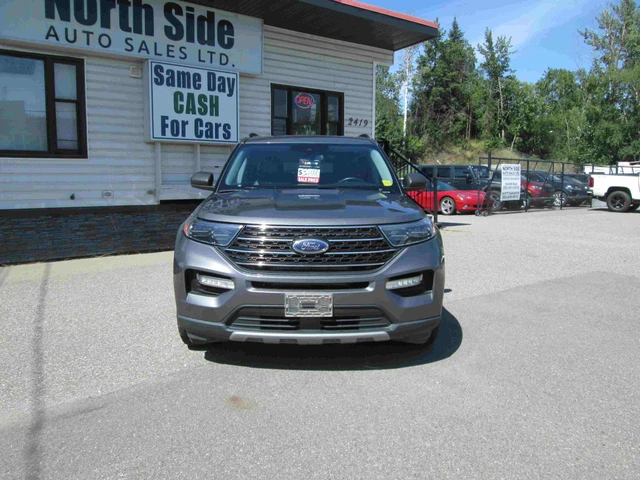 2022 Ford Explorer XLT, šedá, 121 519 km, dovoz Kanada — foto 2 z 13