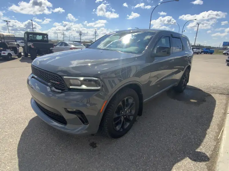 2022 Dodge Durango SXT, šedá, 90 734 km, dovoz Kanada — foto 3 z 12