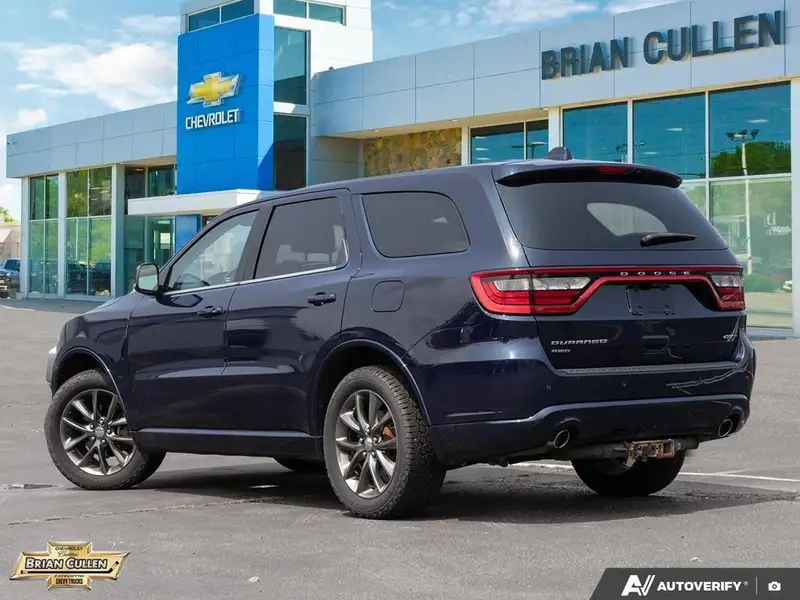 2017 Dodge Durango GT, modrá, 152 330 km, dovoz Kanada — foto 4 z 12