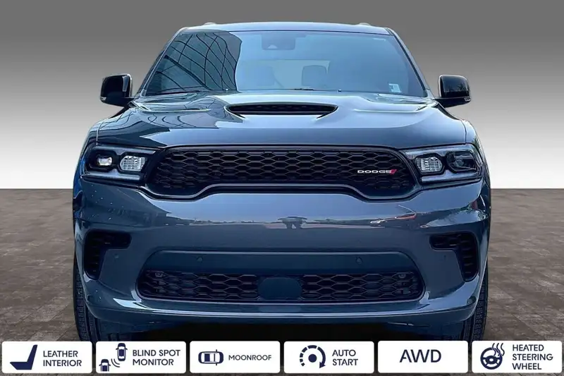 2026 Dodge Durango Gt Plus, šedá, 0 km, dovoz Kanada — foto 2 z 12