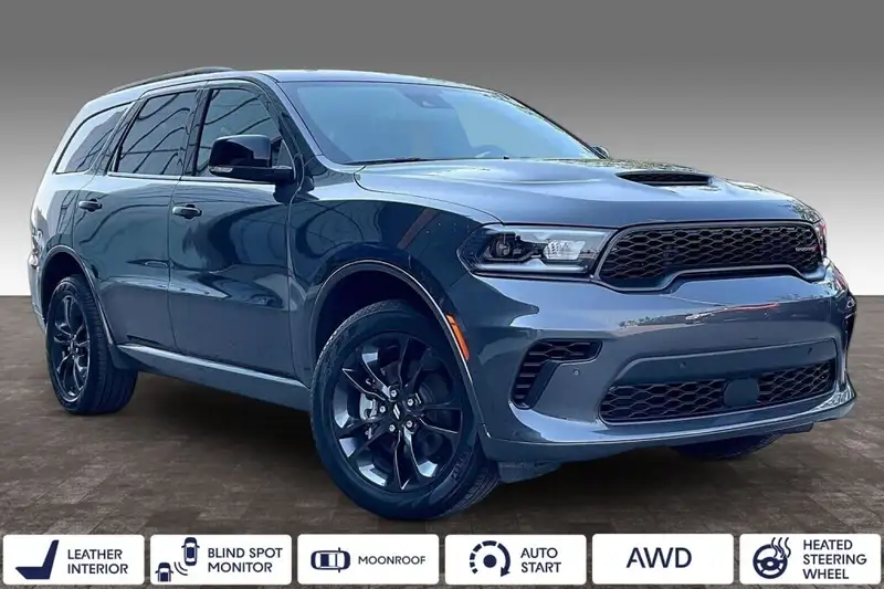 2026 Dodge Durango Gt Plus, šedá, 0 km, dovoz Kanada — foto 3 z 12