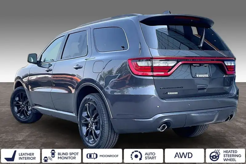 2026 Dodge Durango Gt Plus, šedá, 0 km, dovoz Kanada — foto 4 z 12