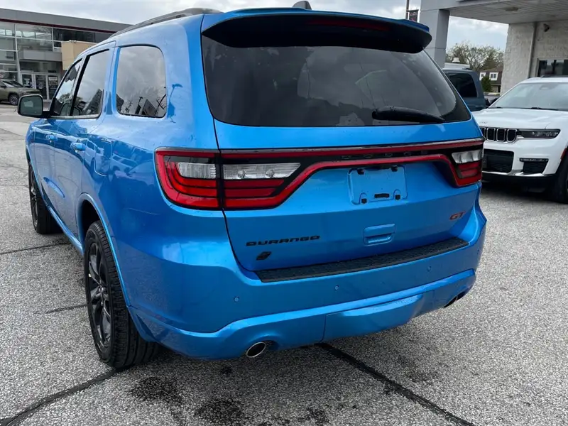 2026 Dodge Durango GT Plus, modrá, 21 km, dovoz Kanada — foto 3 z 12