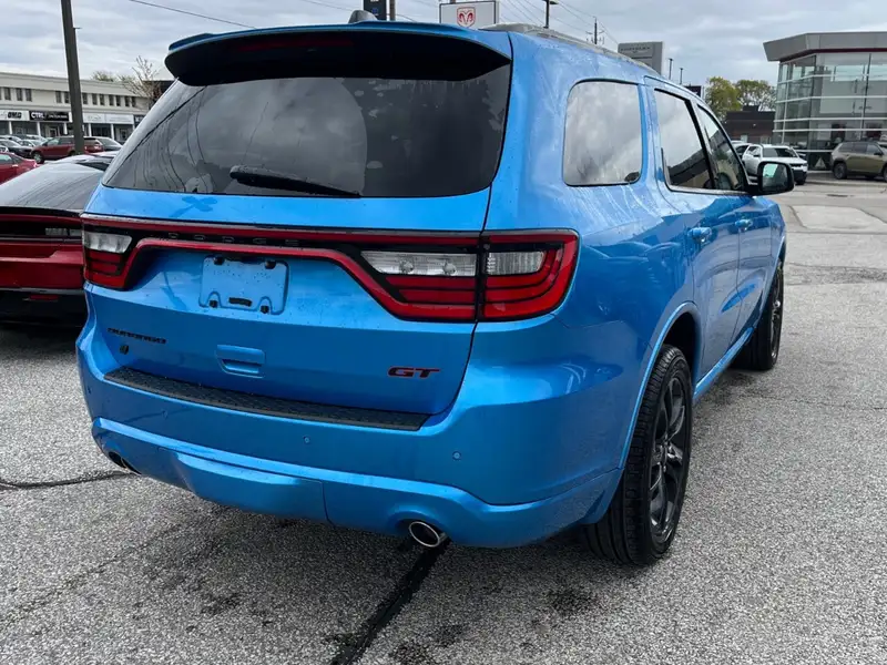 2026 Dodge Durango GT Plus, modrá, 21 km, dovoz Kanada — foto 4 z 12
