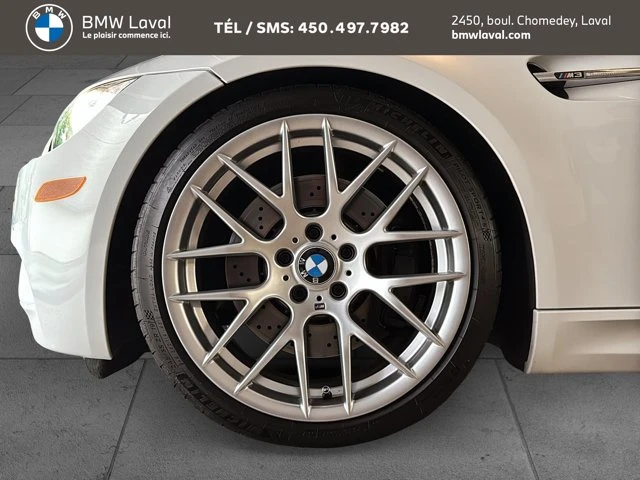 2011 BMW M3 Base, bílá, 70 950 km, dovoz Kanada — foto 9 z 20