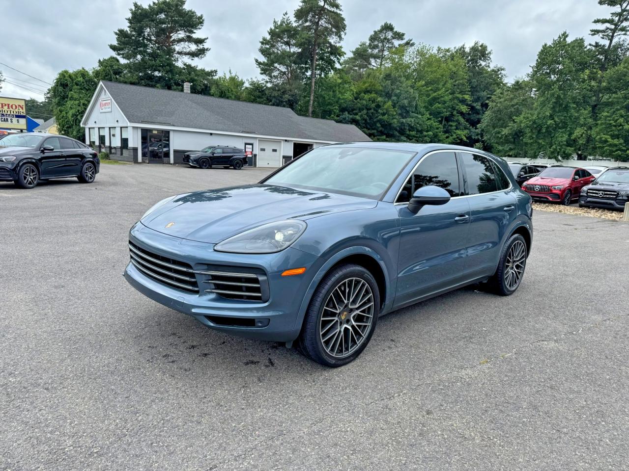 2019 Porsche CAYENNE, modrá, 199 508 km, dovoz USA — foto 1 2019 Porsche CAYENNE, modrá, 199 508 km, dovoz USA — foto 1