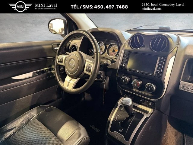 2016 Jeep Compass North, černá, 87 854 km, dovoz Kanada — foto 9 z 20