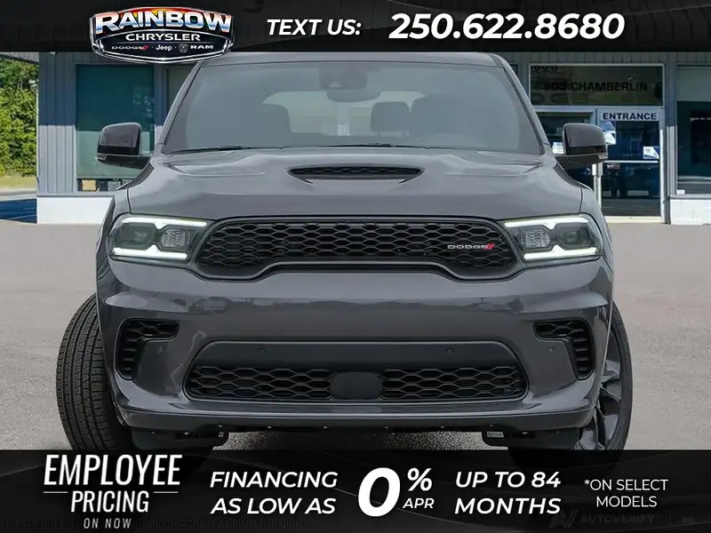 2026 Dodge Durango GT Plus, šedá, 84 km, dovoz Kanada — foto 2 z 12