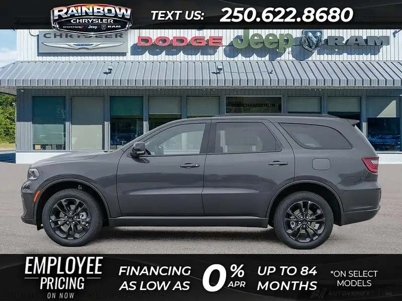 2026 Dodge Durango GT Plus, šedá, 84 km, dovoz Kanada — foto 3 z 12