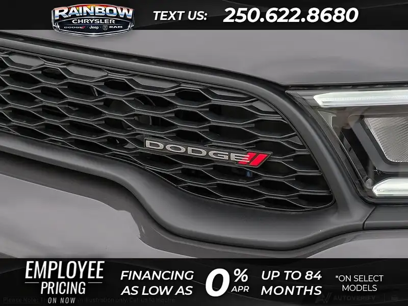 2026 Dodge Durango GT Plus, šedá, 84 km, dovoz Kanada — foto 9 z 12