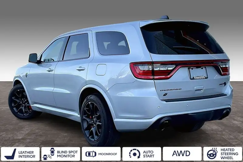 2025 Dodge Durango Srt Hellcat Silver Bullet, stříbrná, 69 km, dovoz Kanada — foto 3 z 12