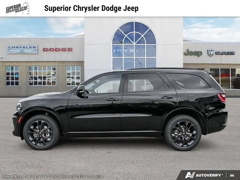 2026 Dodge Durango GT, černá, dovoz Kanada — foto 3 z 12