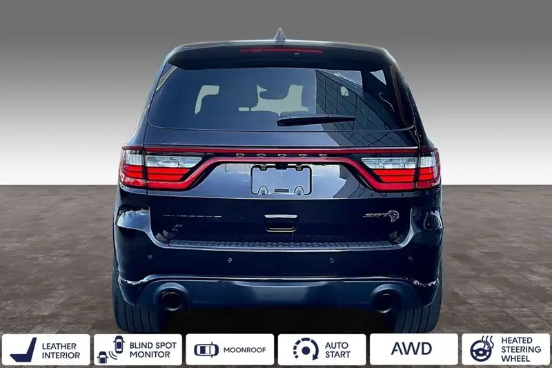 2025 Dodge Durango Srt Hellcat Brass Monkey, červená, 0 km, dovoz Kanada — foto 4 z 12