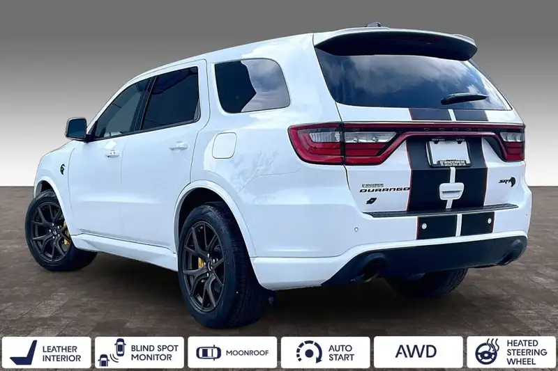 2026 Dodge Durango Srt Hellcat Jailbreak, bílá, 0 km, dovoz Kanada — foto 4 z 12