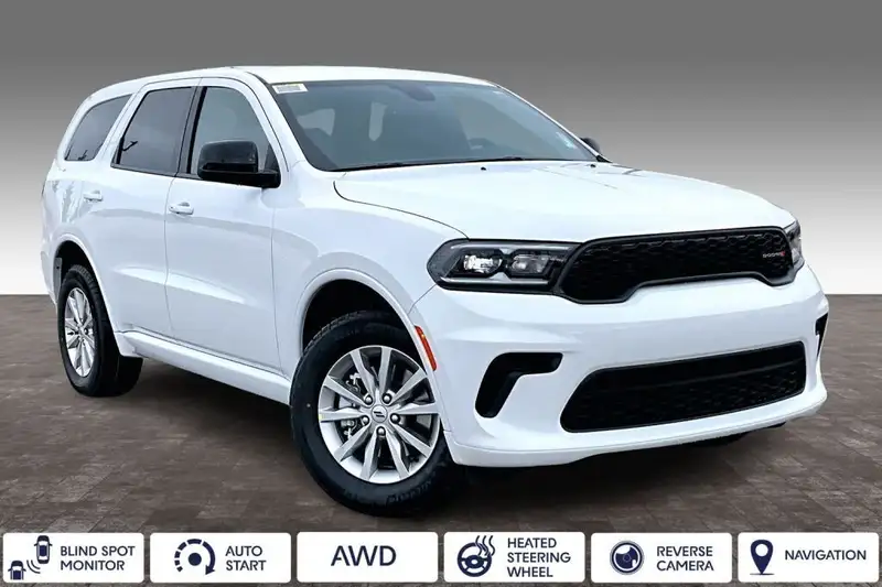 2026 Dodge Durango Sxt, bílá, 0 km, dovoz Kanada — foto 2 z 12