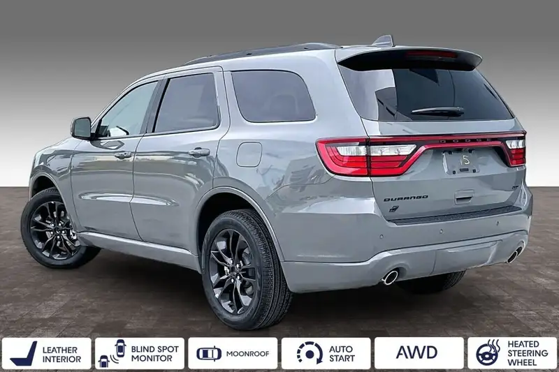 2026 Dodge Durango Gt Plus, šedá, 9 500 km, dovoz Kanada — foto 3 z 12