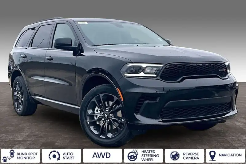2026 Dodge Durango Gt, černá, 0 km, dovoz Kanada — foto 2 z 12