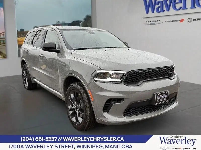 2026 Dodge Durango GT, šedá, 12 km, dovoz Kanada — foto 3 z 9