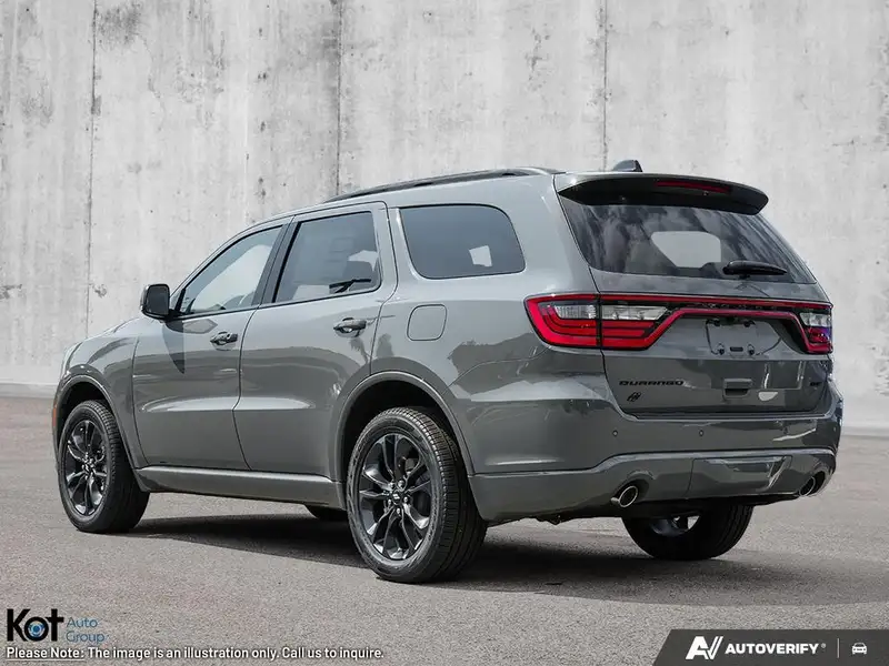 2026 Dodge Durango GT, šedá, 7 km, dovoz Kanada — foto 4 z 12