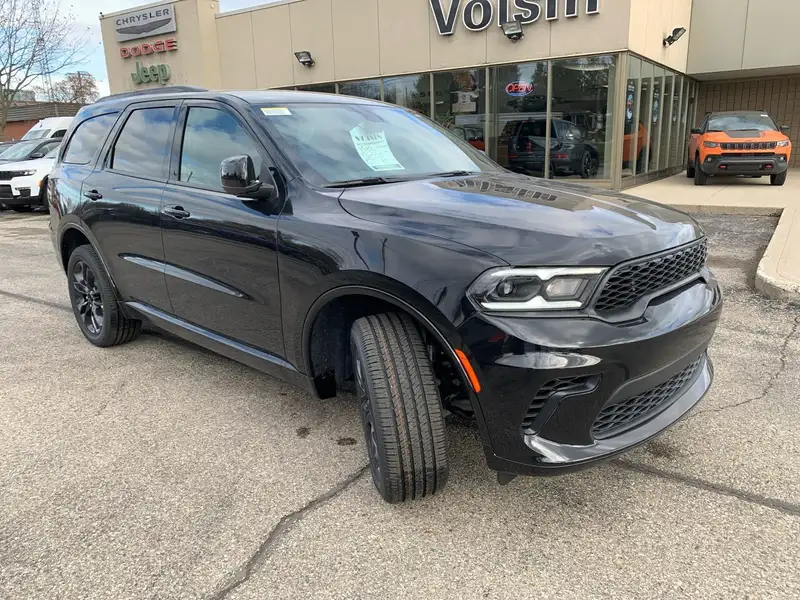 2026 Dodge Durango GT, černá, 20 km, dovoz Kanada — foto 7 z 12